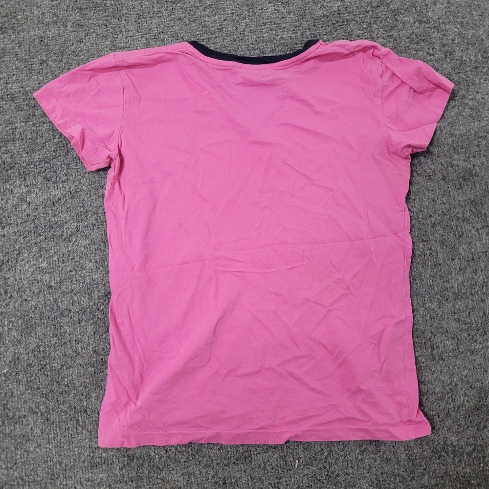 Ralph Lauren Sport T-Shirt Womens Size XS Pink V-Neck Cotton Pony Logo Preppy - Picture 5 of 6